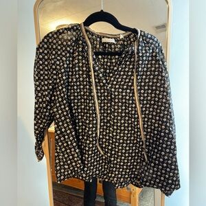 Doen peasant top size M